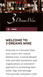 Mobile Screenshot of 3dreamswine.com